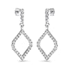Drop Earrings Earring Edu, two diamonds, perfect pair