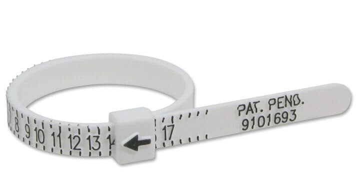 Finger Ring Sizer to measure ring size