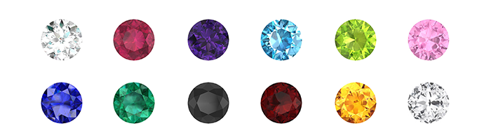 List of Gemstone Names by Color and Type