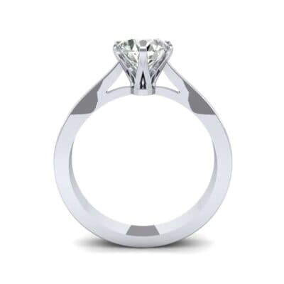 Solitaire Diamond Engagement Ring (0.36 CTW) Side View