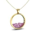 Looking Glass Ruby Pendant (2.4 CTW) Top Dynamic View