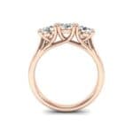 Trinity Trellis Diamond Engagement Ring (0.75 CTW) Side View