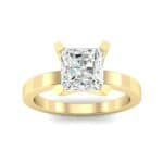 Classic Radiant-Cut Solitaire Diamond Engagement Ring (0.9 CTW) Top Dynamic View