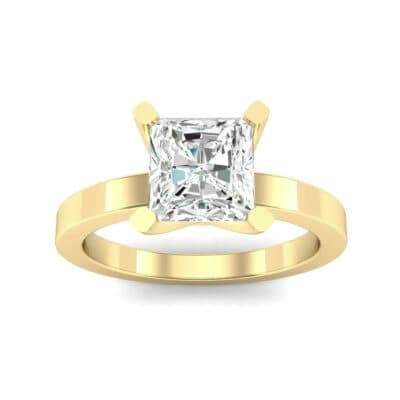 Classic Radiant-Cut Solitaire Diamond Engagement Ring (0.9 CTW) Top Dynamic View
