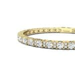 Thin Brilliant Round Diamond Tennis Bracelet (1.75 CTW) Top Dynamic View