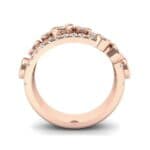Triple Band Seven-Stone Diamond Ring (1.86 CTW) Side View