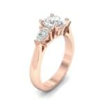 Pear Three-Stone Diamond Engagement Ring (1.55 CTW) Perspective View