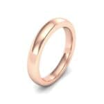 Classic Domed Wedding Ring (0 CTW) Perspective View