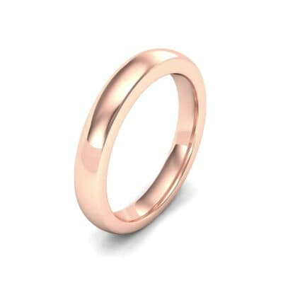 Classic Domed Wedding Ring (0 CTW) Perspective View