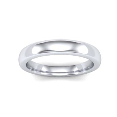 Classic Domed Wedding Ring (0 CTW) Top Dynamic View