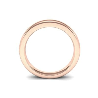 Classic Domed Wedding Ring (0 CTW) Side View