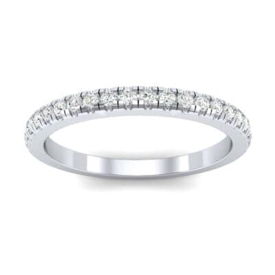Pave Diamond Ring (0.22 CTW) Top Dynamic View