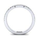 Pave Diamond Ring (0.22 CTW) Side View