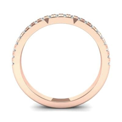 Pave Diamond Ring (0.22 CTW) Side View
