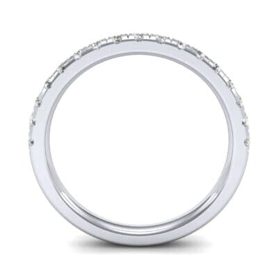 Pave Diamond Ring (0.34 CTW) Side View
