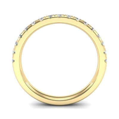 Pave Diamond Ring (0.34 CTW) Side View