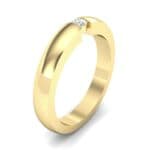 Floating Solitaire Diamond Ring (0.06 CTW) Perspective View