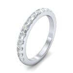 Pave Diamond Ring (0.54 CTW) Perspective View