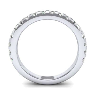 Pave Diamond Ring (0.54 CTW) Side View