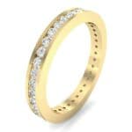 Channel-Set Diamond Eternity Ring (0.74 CTW) Perspective View