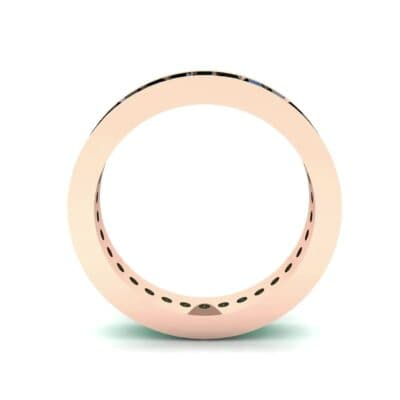 Channel-Set Baguette Emerald Eternity Ring (2.04 CTW) Side View