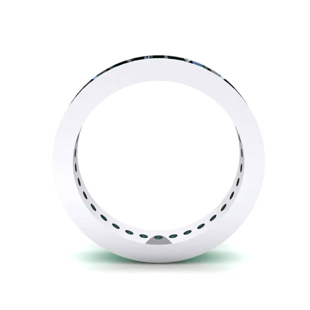 Channel-Set Baguette Emerald Eternity Ring (2.04 CTW) 4610 Render 1 01 Camera3 Stone 1 Emerald 0 Floor 0 Metal 4 White Gold 0 Emitter Aqua Light 0