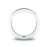 Channel-Set Baguette Emerald Eternity Ring (2.04 CTW) Side View