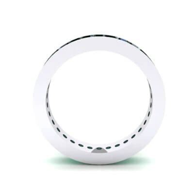 Channel-Set Baguette Emerald Eternity Ring (2.04 CTW) Side View
