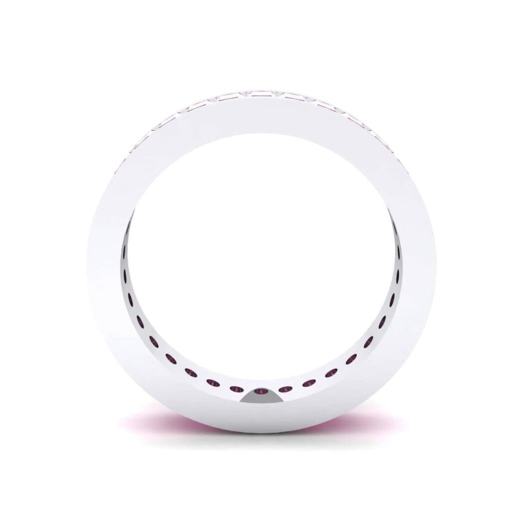 Channel-Set Baguette Ruby Eternity Ring (2.04 CTW) 4610 Render 1 01 Camera3 Stone 2 Ruby 0 Floor 0 Metal 4 White Gold 0 Emitter Aqua Light 0