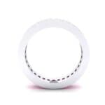 Channel-Set Baguette Ruby Eternity Ring (2.04 CTW) Side View