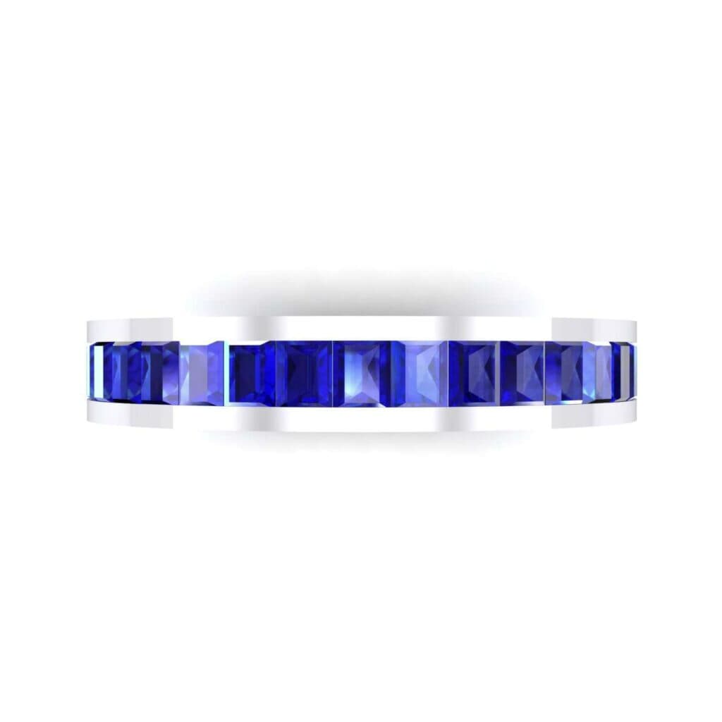 Channel-Set Baguette Blue Sapphire Eternity Ring (2.04 CTW) 4610 Render 1 01 Camera4 Stone 3 Blue Sapphire 0 Floor 0 Metal 4 White Gold 0 Emitter Aqua Light 0