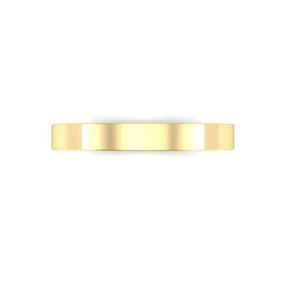 Classic Flat Ring (0 CTW) Top Flat View
