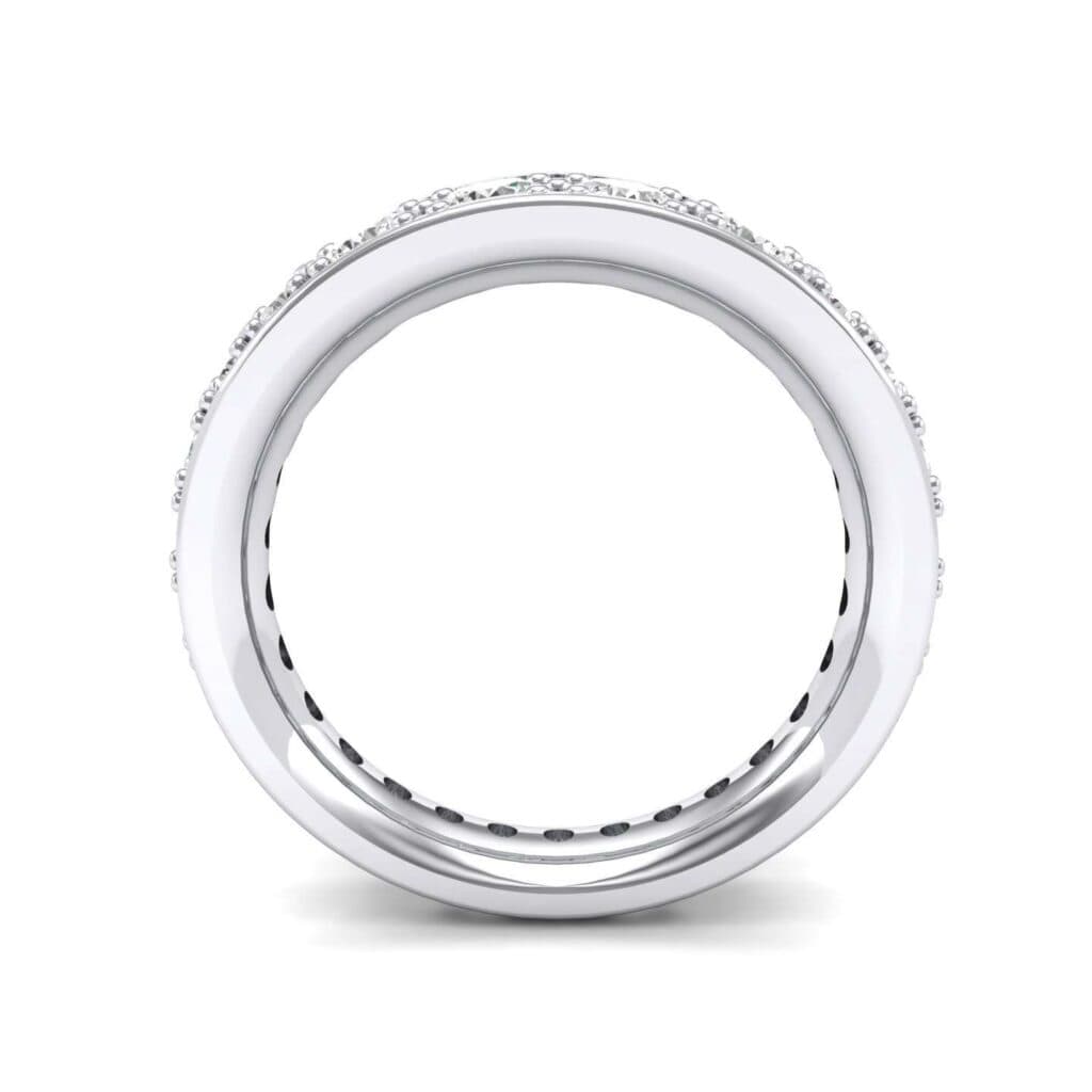 Round Brilliant Tapered Diamond Eternity Ring (1.37 CTW) 4737 Render 1 01 Camera3 Stone 4 Diamond 0 Floor 0 Metal 4 White Gold 0 Emitter Aqua Light 0