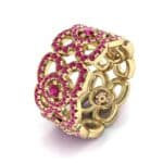 Duchess Cutout Ruby Ring (1.54 CTW) Perspective View