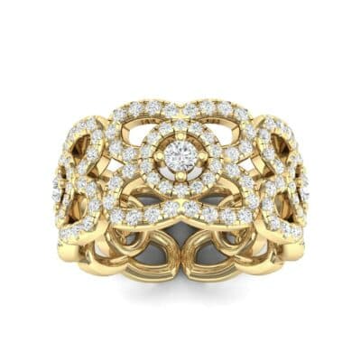 Duchess Cutout Diamond Ring (1.54 CTW) Top Dynamic View