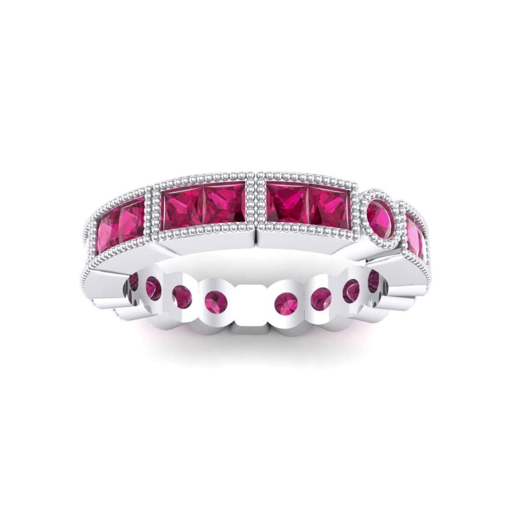 Lady Milgrain Bezel-Set Ruby Ring (1.5 CTW) 4750 Render 1 01 Camera2 Stone 2 Ruby 0 Floor 0 Metal 4 White Gold 0 Emitter Aqua Light 0
