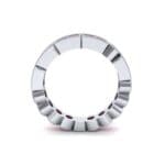 Lady Milgrain Bezel-Set Ruby Ring (1.5 CTW) Side View