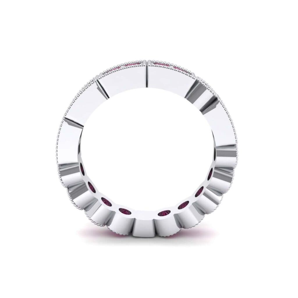 Lady Milgrain Bezel-Set Ruby Ring (1.5 CTW) 4750 Render 1 01 Camera3 Stone 2 Ruby 0 Floor 0 Metal 4 White Gold 0 Emitter Aqua Light 0