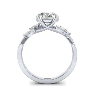 Twisting Vine Diamond Engagement Ring (2.08 CTW) Side View