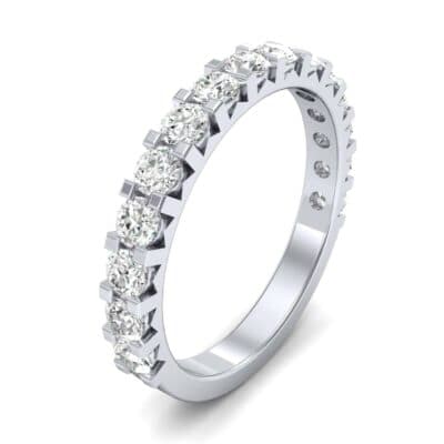 Square Prong Diamond Ring (0.83 CTW) Perspective View