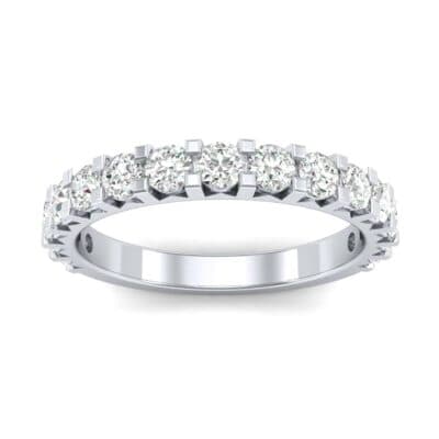 Square Prong Diamond Ring (0.83 CTW) Top Dynamic View