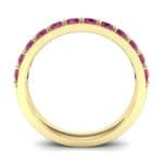 Surface Prong Set Ruby Ring (0.82 CTW) Side View