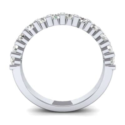 Shared Prong Diamond Ring (0.66 CTW) Side View