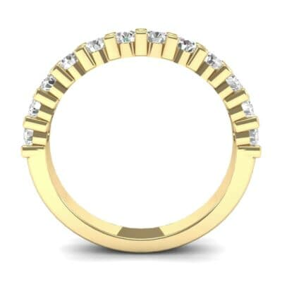 Shared Prong Diamond Ring (0.66 CTW) Side View