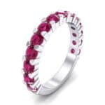 Wide Shared Prong Ruby Ring (1.92 CTW) Perspective View