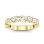Wide Shared Prong Diamond Ring (1.4 CTW) Top Dynamic View