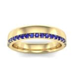 Illusion-Set Blue Sapphire Ring (0.3 CTW) Top Dynamic View