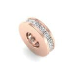 Princess-Cut Diamond Spacer Bead (0.48 CTW) Perspective View