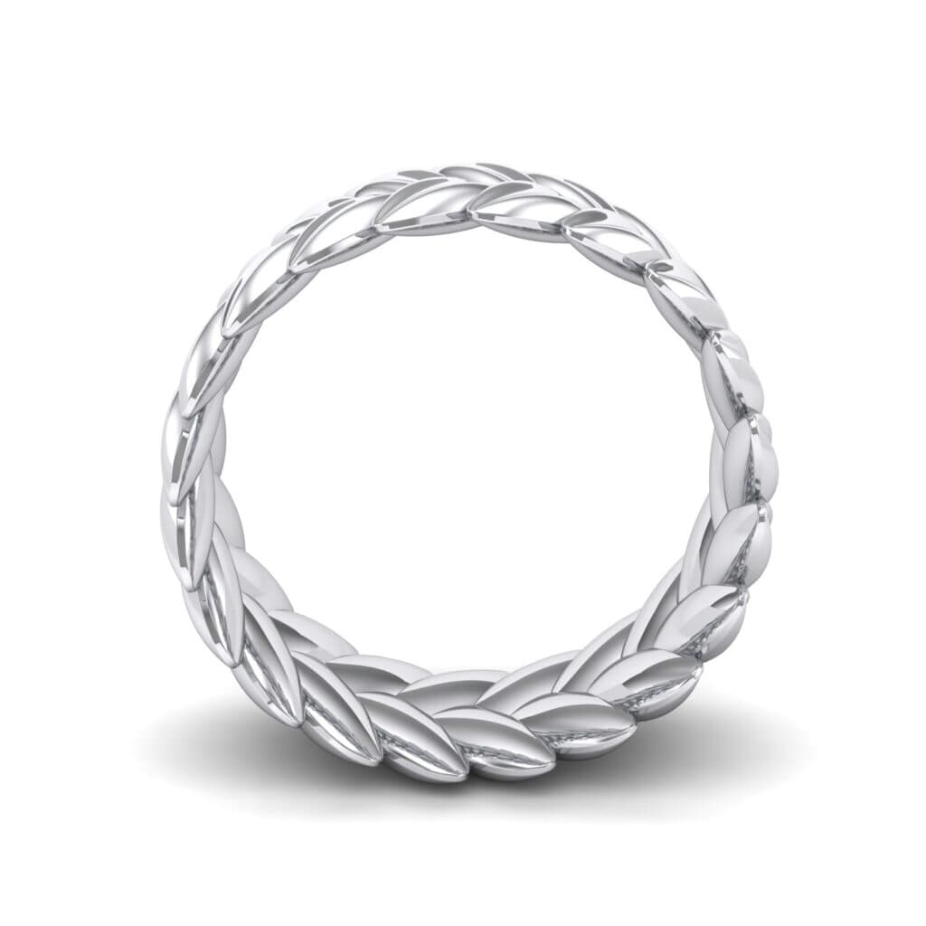 Wreath Ring (0 CTW) 5872 Render 1 01 Camera3 Metal 4 White Gold 0 Floor 0 Emitter Aqua Light 0