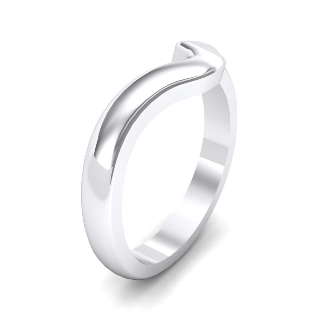 Curved Summit Ring (0 CTW) 6141 Render 1 01 Camera1 Metal 4 White Gold 0 Floor 0 Emitter Aqua Light 0